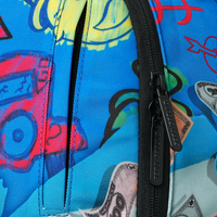 MONOPOLY BLUE TEAR THROUGH DLXSR BACKPACK
