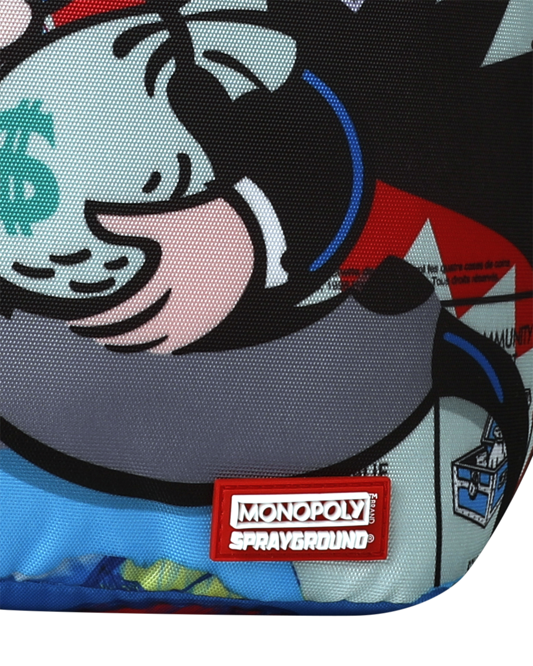 MONOPOLY BLUE TEAR THROUGH DLXSR BACKPACK