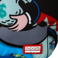 MONOPOLY BLUE TEAR THROUGH DLXSR BACKPACK