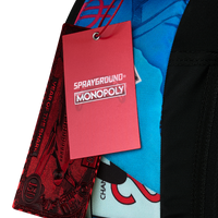MONOPOLY BLUE TEAR THROUGH DLXSR BACKPACK