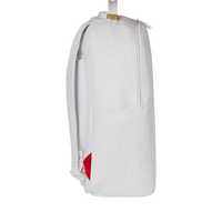 GOLD BRICK LUXE WHITE BACKPACK