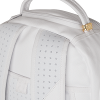 GOLD BRICK LUXE WHITE BACKPACK