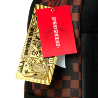 SHARKS IN PARIS GOLD DRIP DLXSV BACKPACK