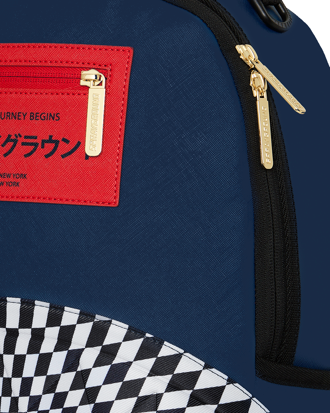 ICHIMATSU-MOYO WARP CHECK SHARK DLXSV BACKPACK