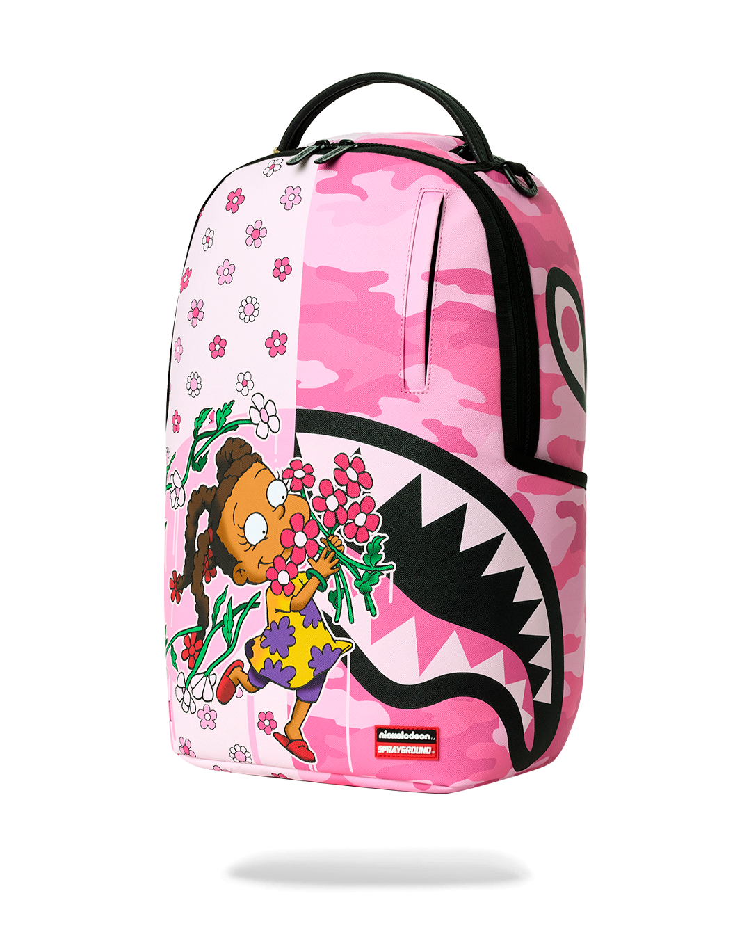 RUGRATS SUSIE FLOWERS AND CAMO DLXSV BACKPACK