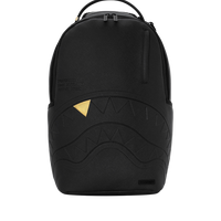 BLACKED OUT EMBOSSED GOLD TOOTH DLXSV BACKPACK