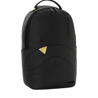 BLACKED OUT EMBOSSED GOLD TOOTH DLXSV BACKPACK