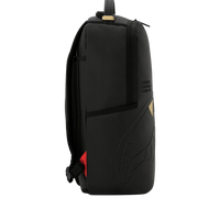 BLACKED OUT EMBOSSED GOLD TOOTH DLXSV BACKPACK