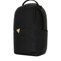 BLACKED OUT EMBOSSED GOLD TOOTH DLXSV BACKPACK