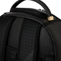 BLACKED OUT EMBOSSED GOLD TOOTH DLXSV BACKPACK