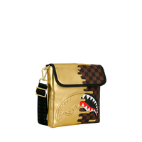 GOLD DRIP MESSENGER SLING