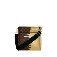 GOLD DRIP MESSENGER SLING