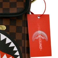 GOLD DRIP MESSENGER SLING