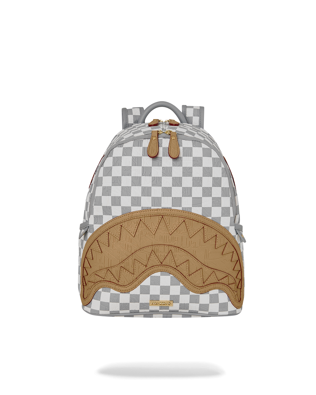 EMBOSSED CHECK CREAM SAVAGE