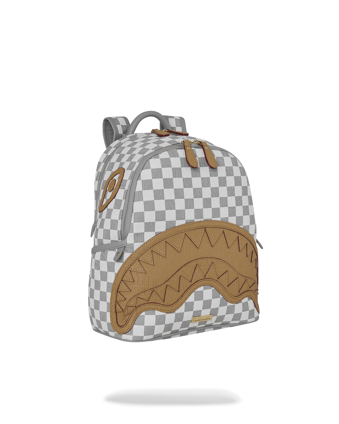 EMBOSSED CHECK CREAM SAVAGE