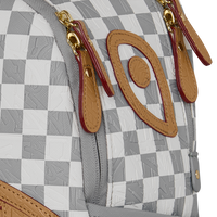 EMBOSSED CHECK CREAM SAVAGE