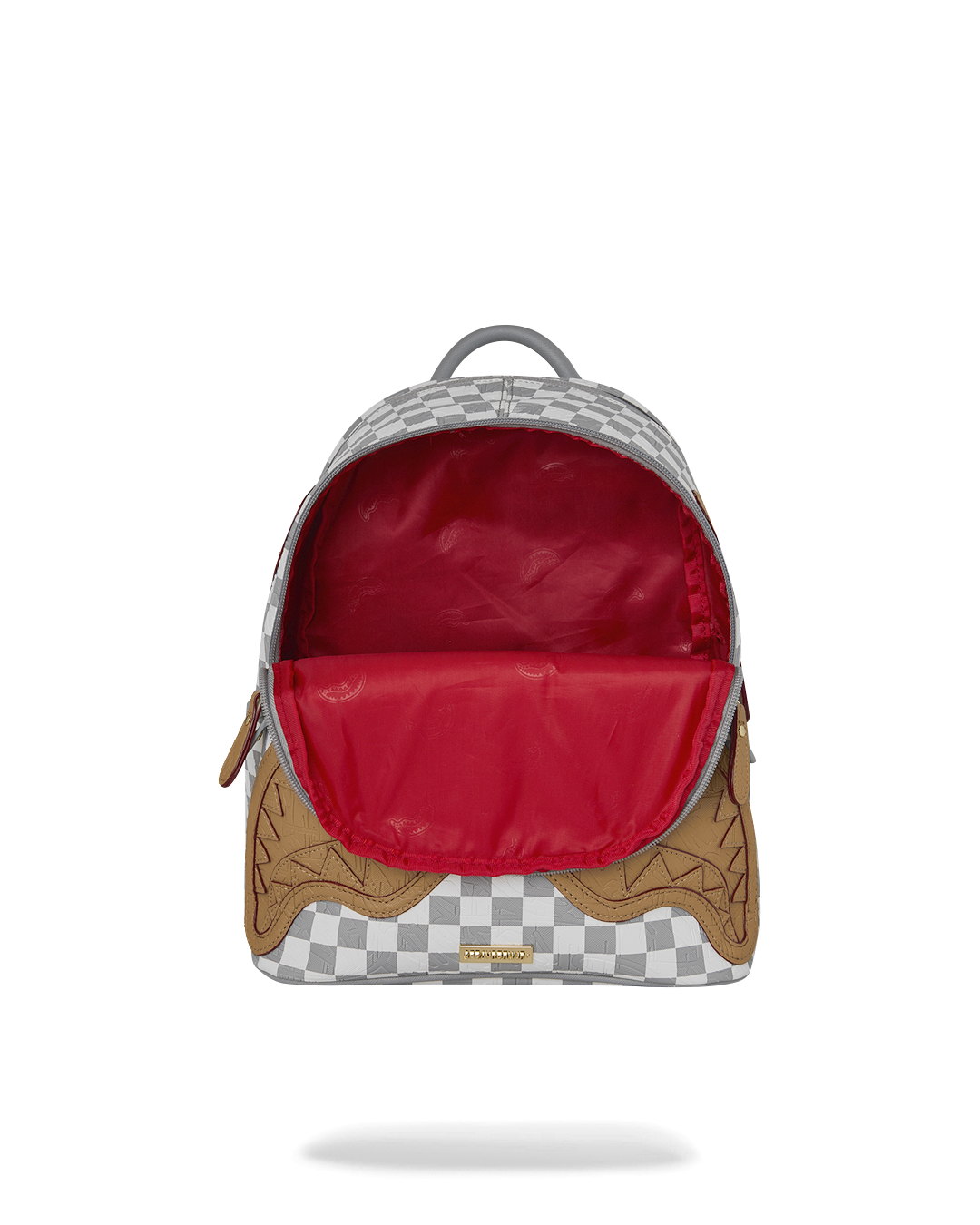 EMBOSSED CHECK CREAM SAVAGE