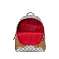 EMBOSSED CHECK CREAM SAVAGE