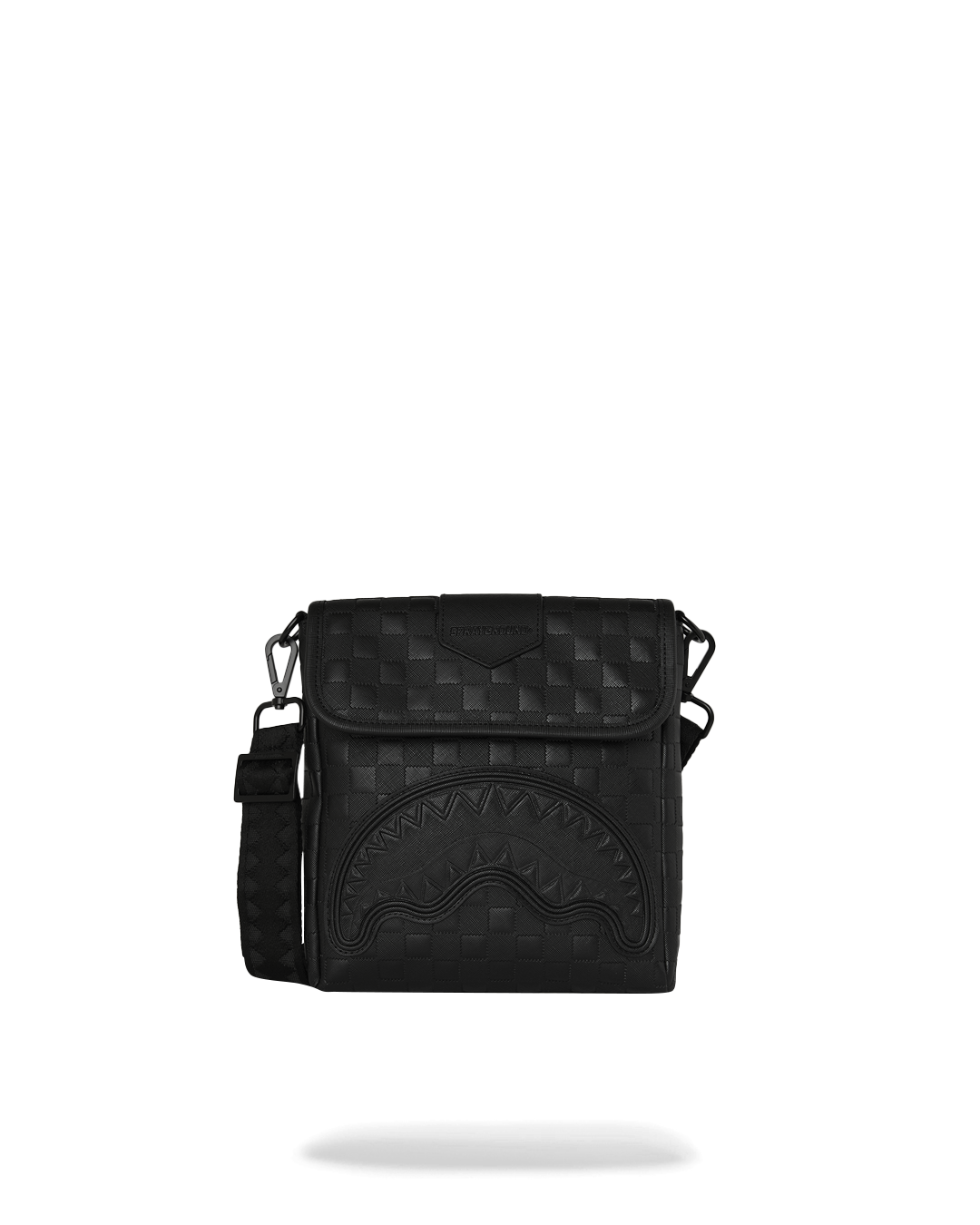 RAISED CHECK MESSENGER SLING