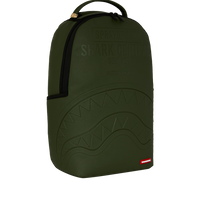 SHARK CENTRAL EMBOSSED GREEN DLXSV BACKPACK