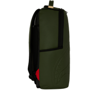 SHARK CENTRAL EMBOSSED GREEN DLXSV BACKPACK