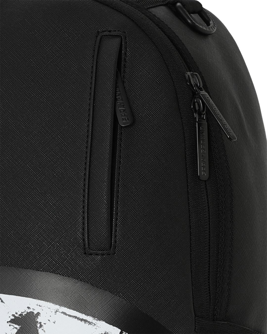 SHARK CENTRAL BLACK EMBROIDERED SHARK DLXSV BACKPACK