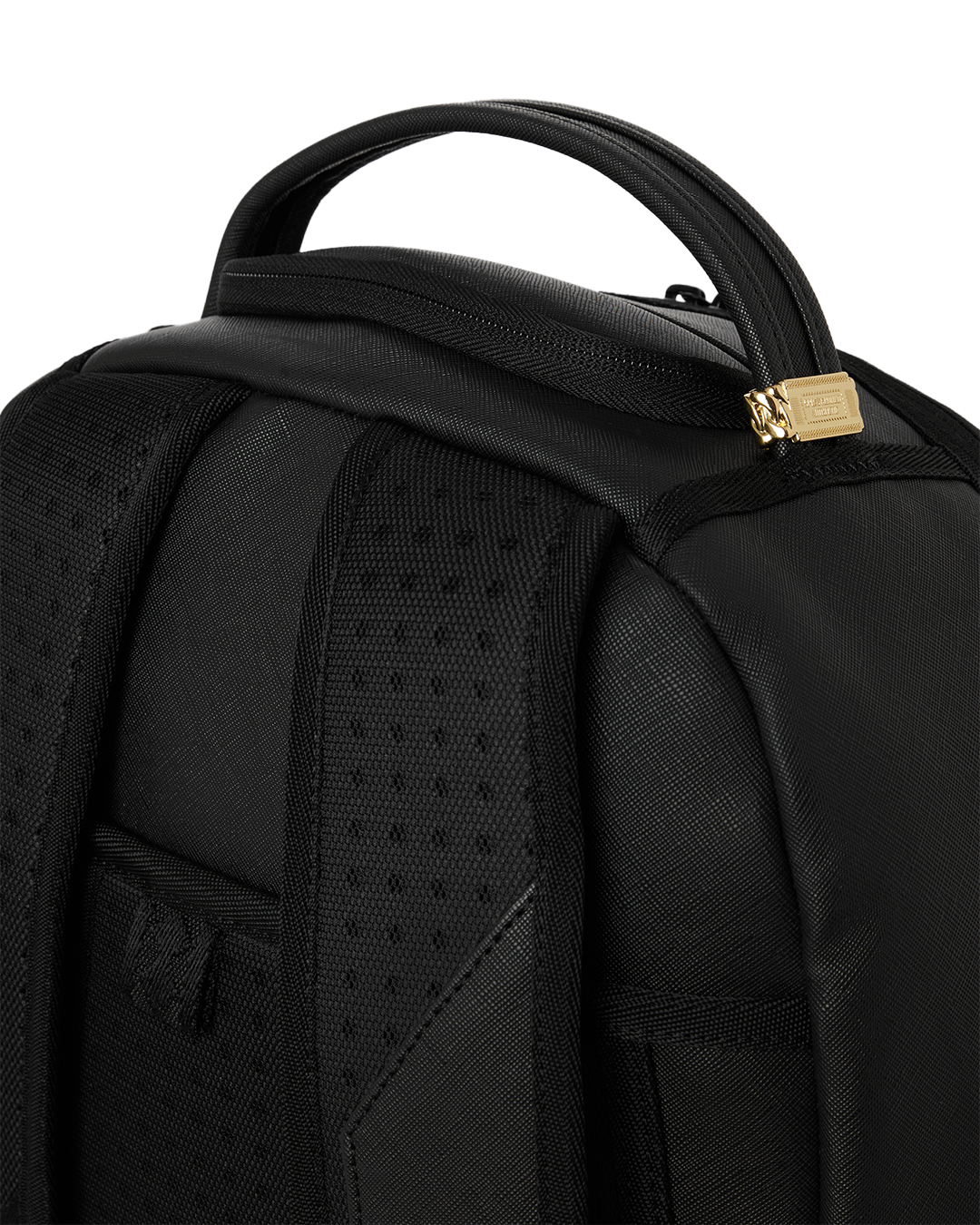 SHARK CENTRAL BLACK EMBROIDERED SHARK DLXSV BACKPACK