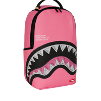 SHARK CENTRAL PINK EMBROIDERED SHARK DLXSV BACKPACK