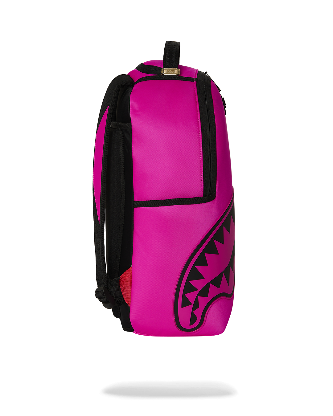 SHARK CENTRAL WHITE STENCIL SHARK PINK DLXSV BACKPACK