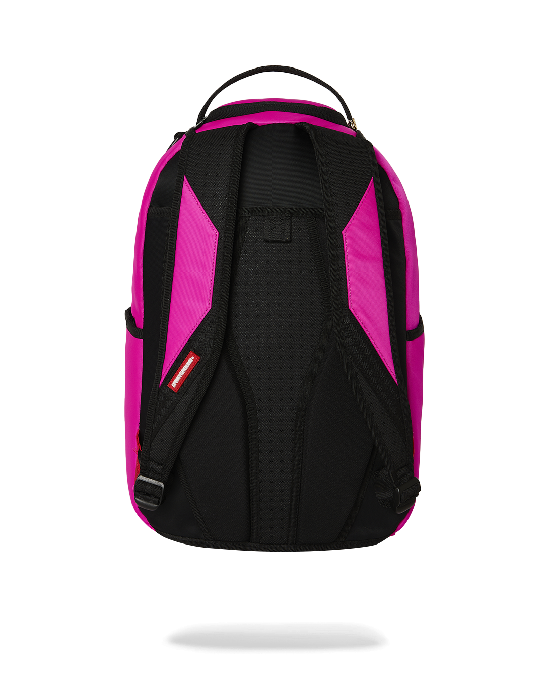 SHARK CENTRAL WHITE STENCIL SHARK PINK DLXSV BACKPACK