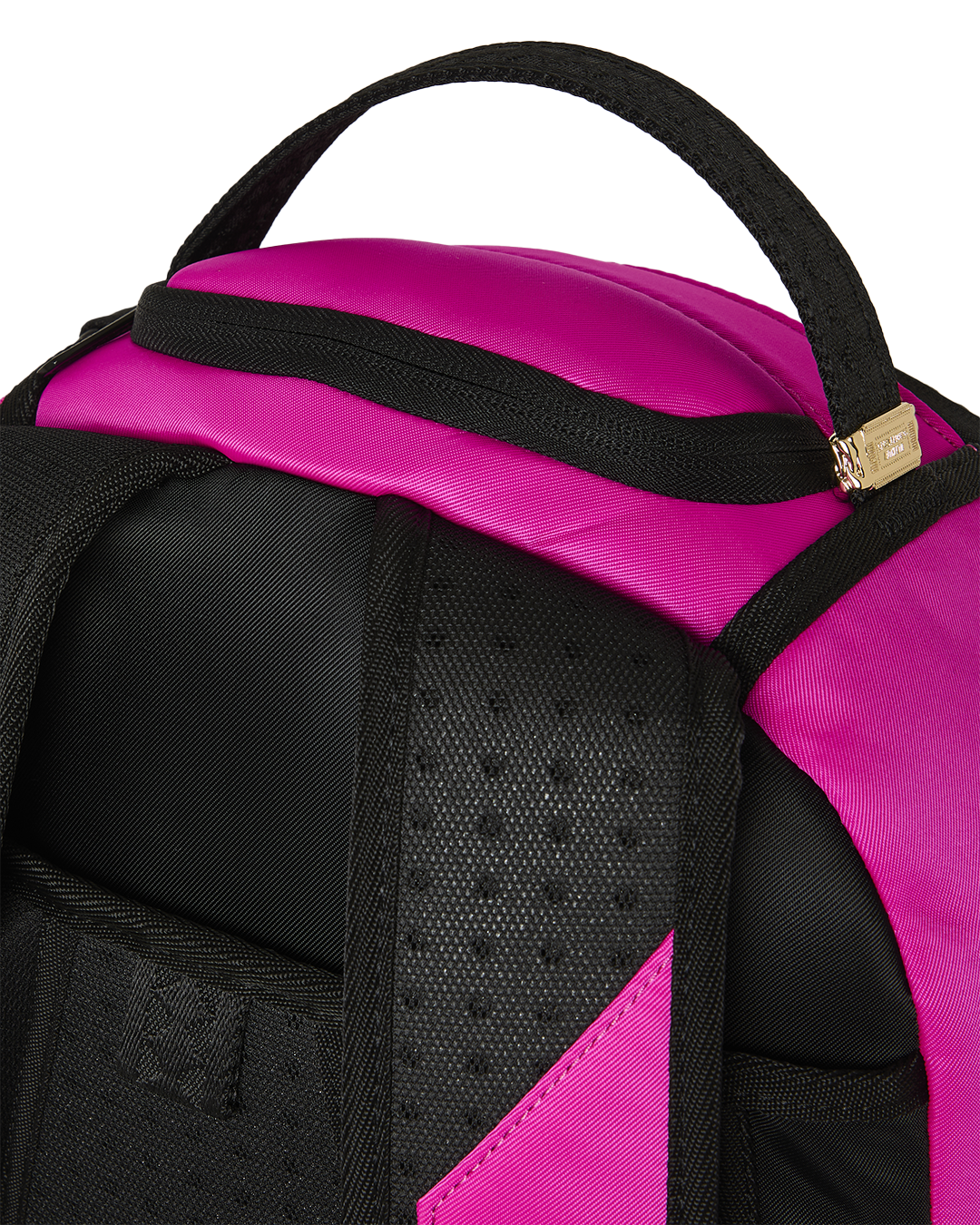 SHARK CENTRAL WHITE STENCIL SHARK PINK DLXSV BACKPACK