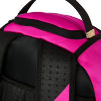 SHARK CENTRAL WHITE STENCIL SHARK PINK DLXSV BACKPACK