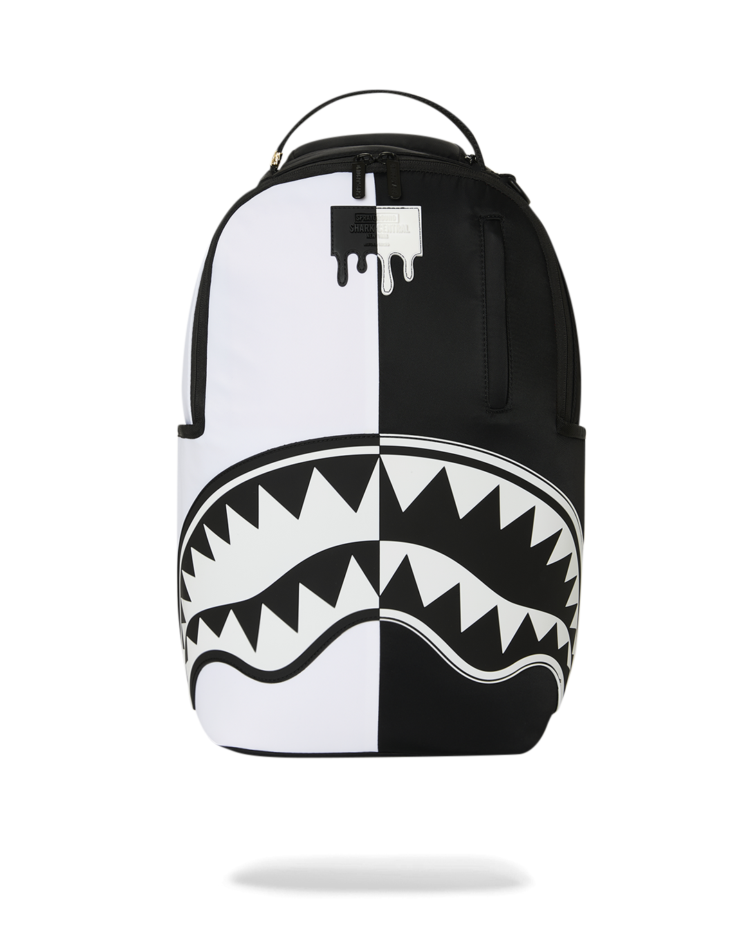 SHARK CENTRAL BLACK AND WHITE DLXS BACKPACK