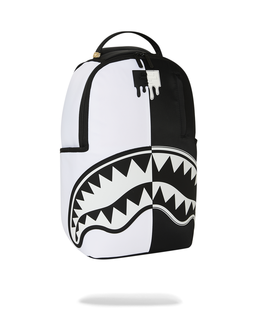 SHARK CENTRAL BLACK AND WHITE DLXS BACKPACK