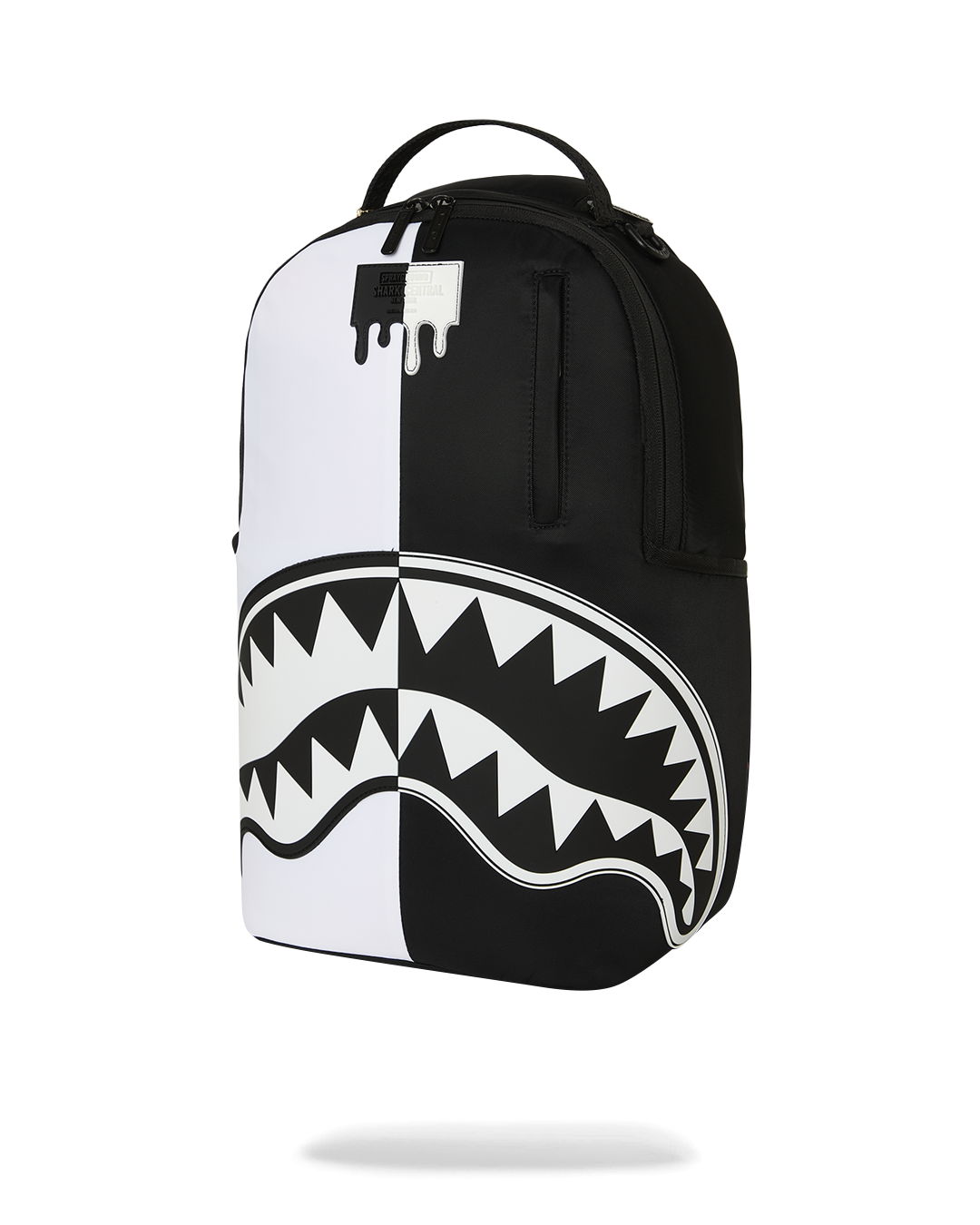 SHARK CENTRAL BLACK AND WHITE DLXS BACKPACK