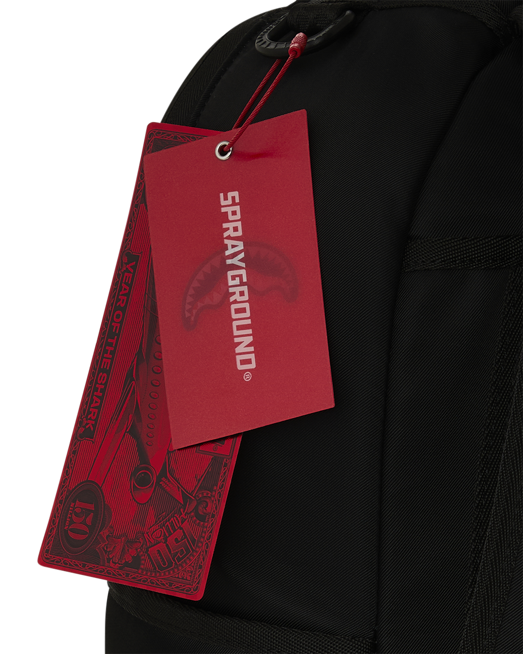 SHARK CENTRAL BLACK AND WHITE DLXS BACKPACK
