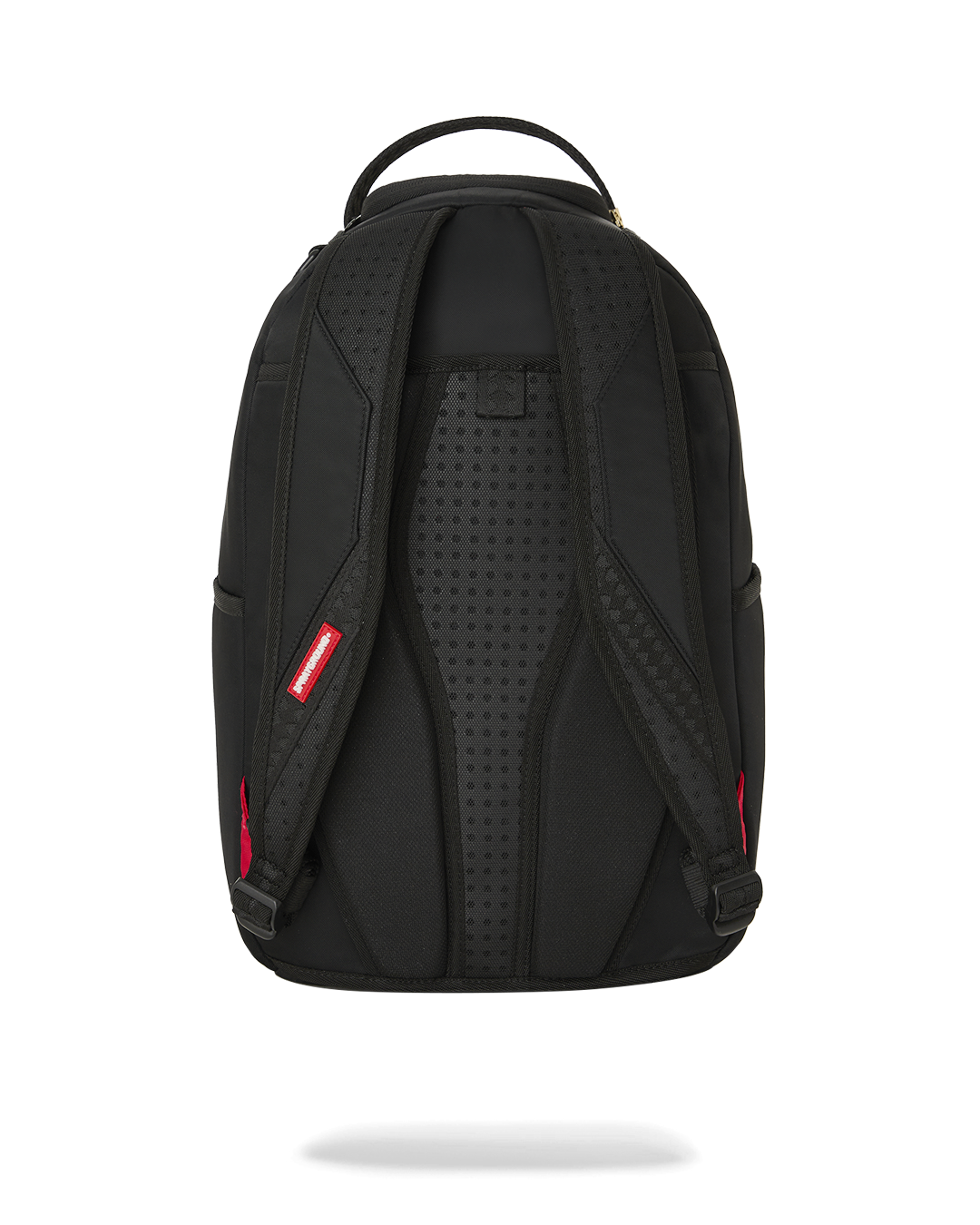 SHARK CENTRAL BLACK NYLON GRAY EMBOSSED DLXS BACKPACK