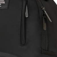 SHARK CENTRAL BLACK NYLON GRAY EMBOSSED DLXS BACKPACK