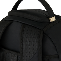 SHARK CENTRAL BLACK NYLON GRAY EMBOSSED DLXS BACKPACK