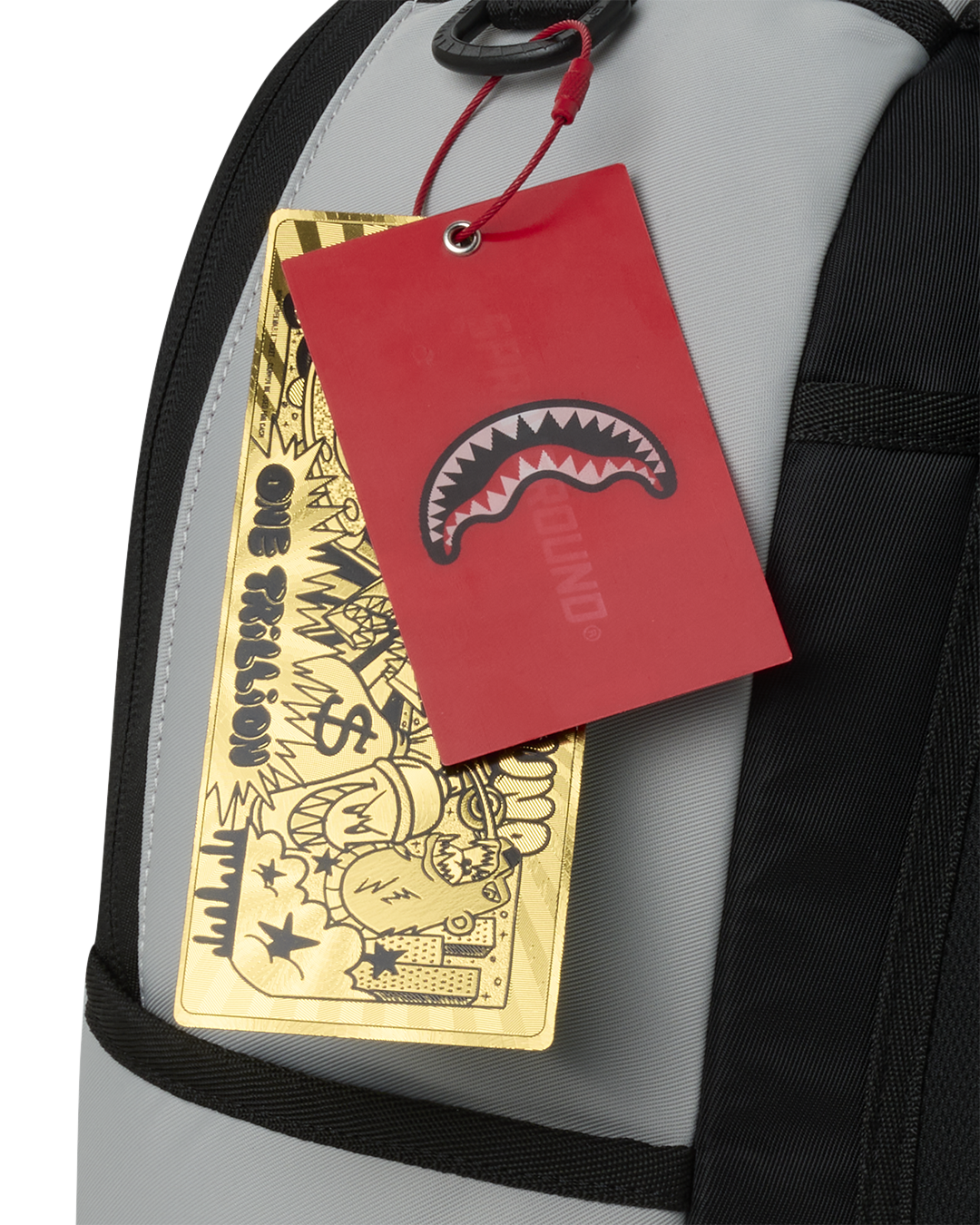 SHARK CENTRAL TONAL GRAY NYLON DLXS BACKPACK