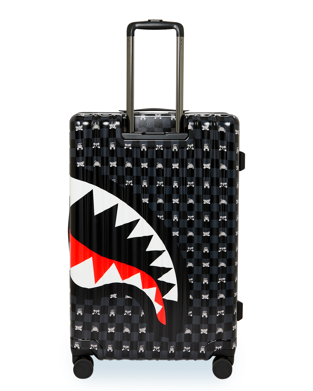GRAY PEEKING CHARACTER CHECK FULL-SIZE LUGGAGE