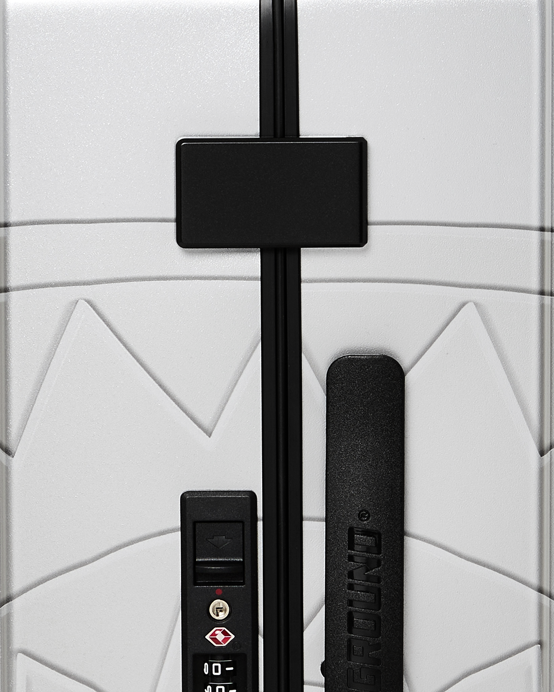 SILVER SIDE DRIP CARRY-ON LUGGAGE