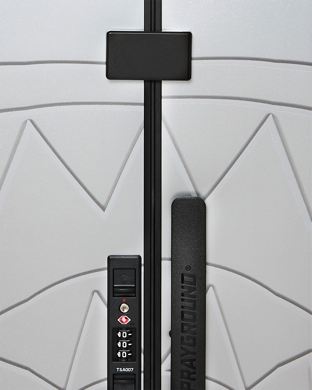 SILVER SIDE DRIP FULL-SIZE LUGGAGE