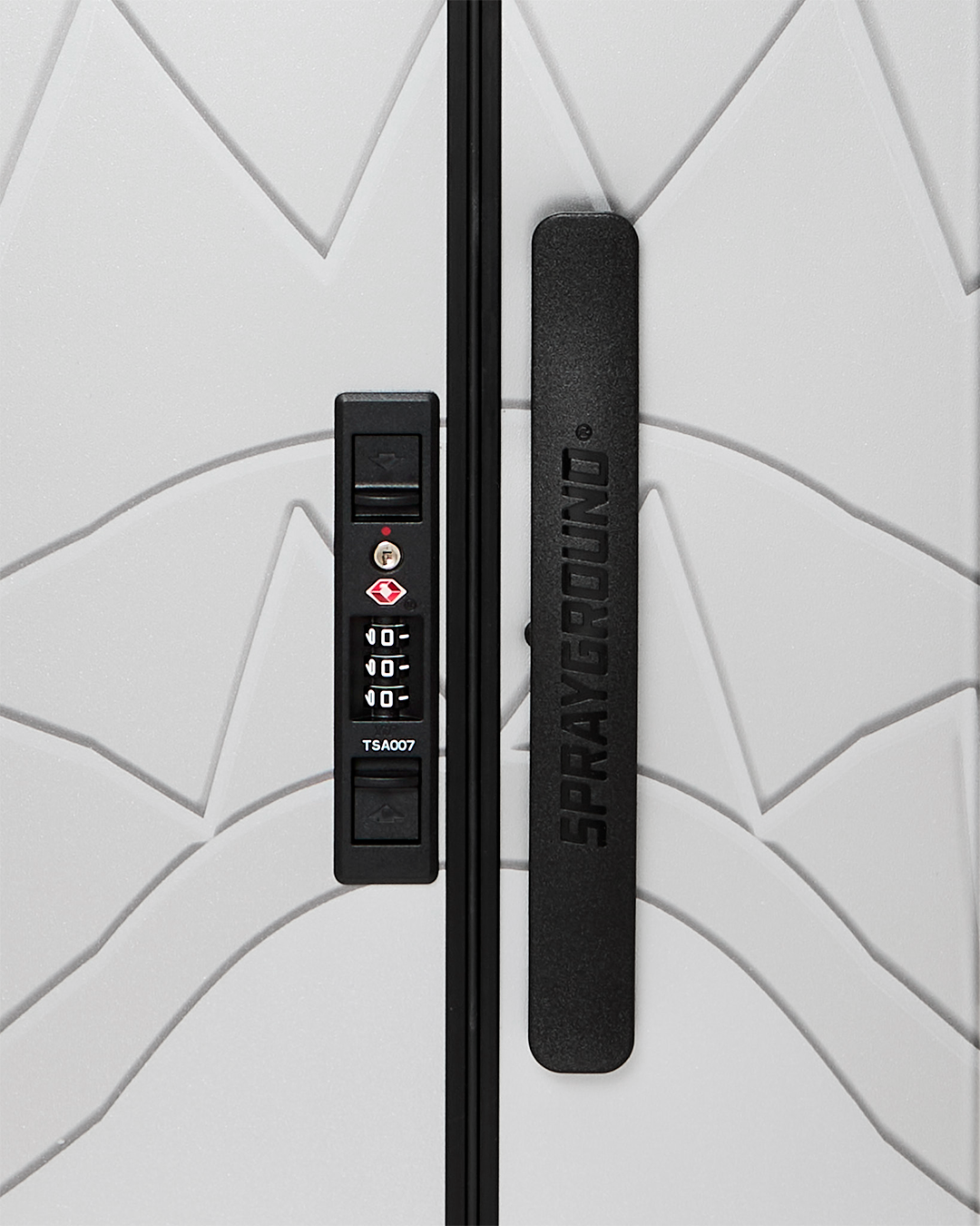 SILVER SIDE DRIP FULL-SIZE LUGGAGE