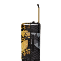 GOLD FLORAL REMIX CARRY-ON LUGGAGE