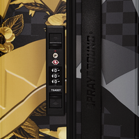GOLD FLORAL REMIX CARRY-ON LUGGAGE