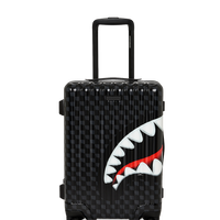 SHARKS IN PARIS BALLOON BLACK CARRY-ON LUGGAGE