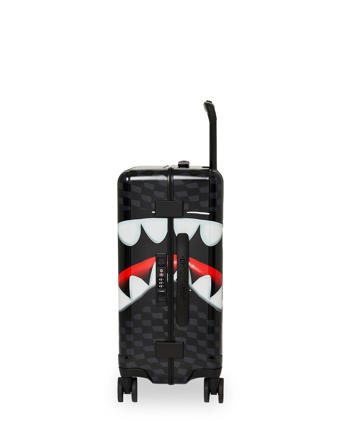 SHARKS IN PARIS BALLOON BLACK CARRY-ON LUGGAGE