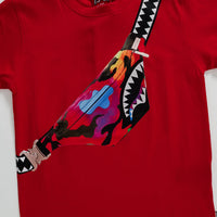 CROSSBODY T-SHIRT RED