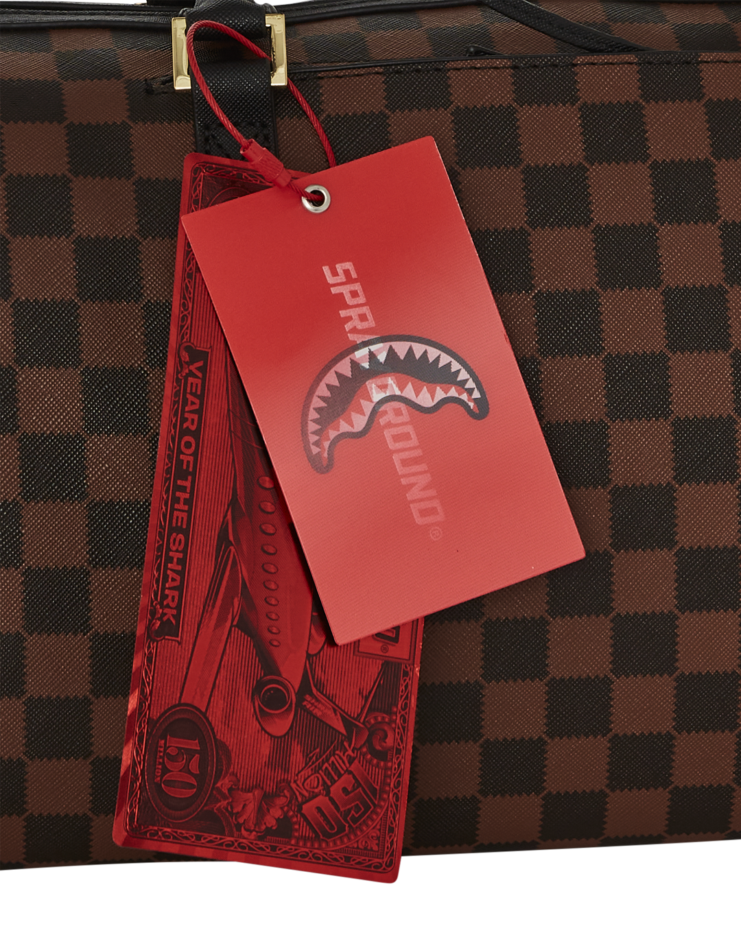 SAWTOOTH SHARKS IN PARIS MINI DUFFLE